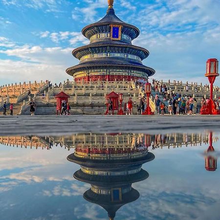 East Sacred Hotel ᴸᴱo---Foreign Accept---Tourism Service English-Speaking 丨 Near Tiananmen Forbidden City丨very Close To Metro Zhangzizhong And Beixinqiao 丨european Foot Ball English丨free Advance Tickets And Laundry Drying Service Coffee Snacks Beijing Exterior foto